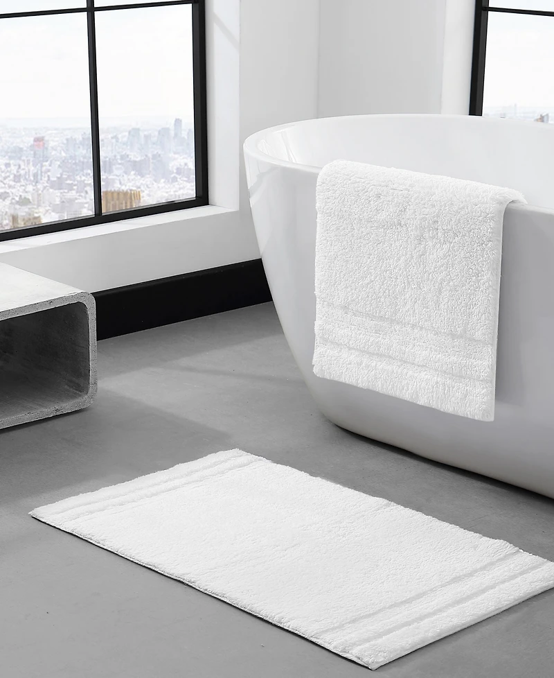 Vera Wang Eden Solid Reversible 2-Pc. Bath Rug Set