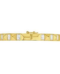 And Now This Cubic Zirconia Bracelet