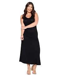 L I V D Plus Size Everyday Essential Tank Maxi Dress