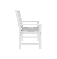 Cressly All Weather Recycled Hdpe Bench For Indoor And Outdoor Use