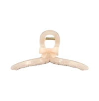 Looped Clip - Matte Pink Bow