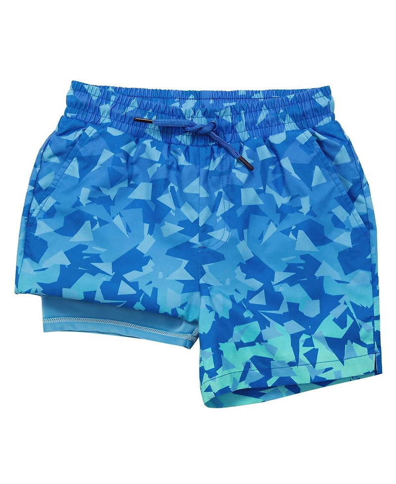 Rokka&Rolla Boys Compression Liner Swim Trunks Upf 50+