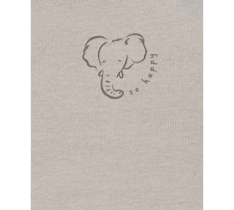 Carter's Baby Short-Sleeve Elephants Bodysuits, Pack of 5