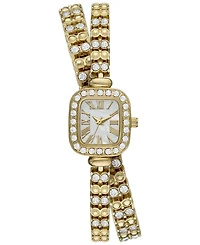 Folio Women's Three Hand Gold Alloy Watch 20mm Gift Set