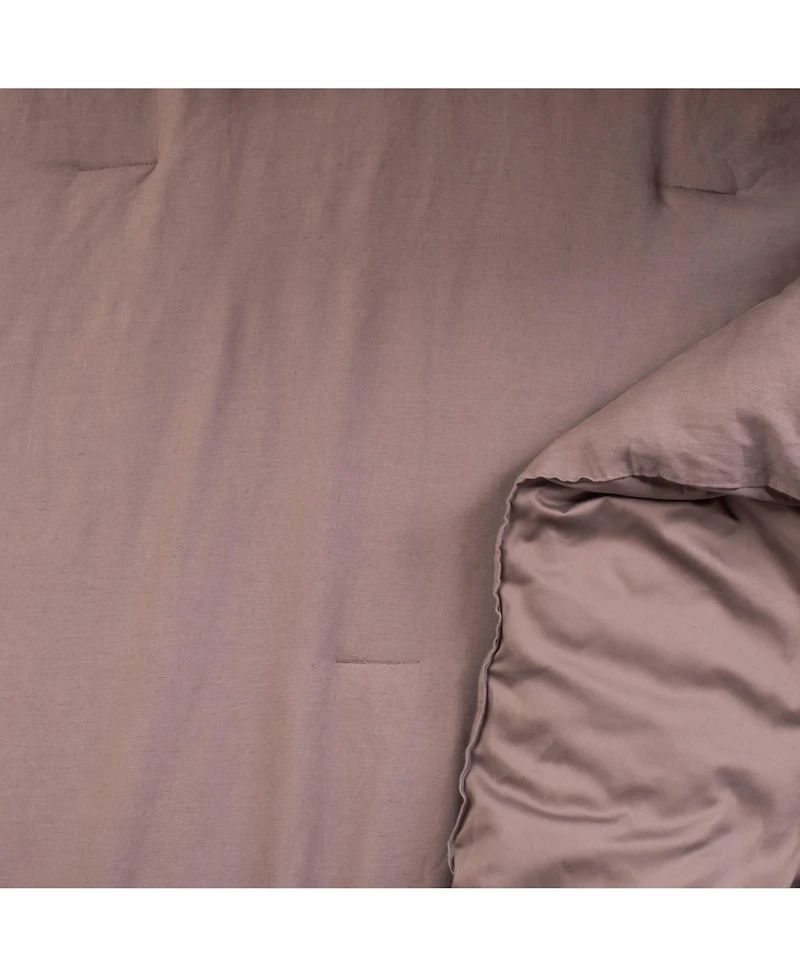 French Linen Comforter & Sham Set - Full/Queen