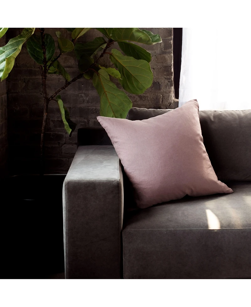 French Linen Decorative Throw Pillow