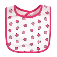 Little Treasure Baby Girl Cotton Bibs
