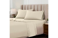 Superior 1000-tc Egyptian Cotton Solid Deep Pocket Sheet Set, California King
