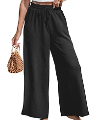 Cupshe Women's Summer Lovin Drawstring Wide-Leg Pants