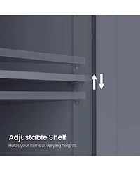 Slickblue Bathroom Storage Cabinet, Floor Cabinet with 3 Large Drawers and 1 Adjustable Shelf