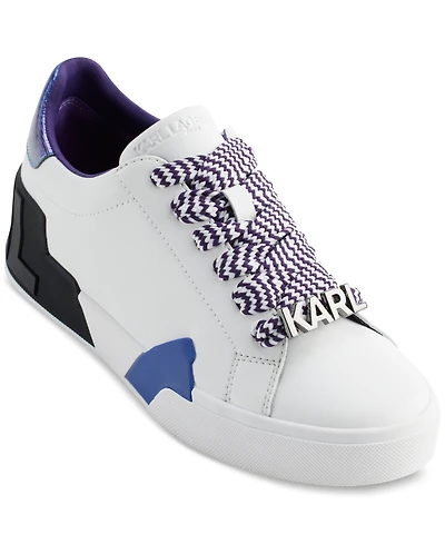 Karl Lagerfeld Paris Women's Melora Lace-Up Low-Top Sneakers