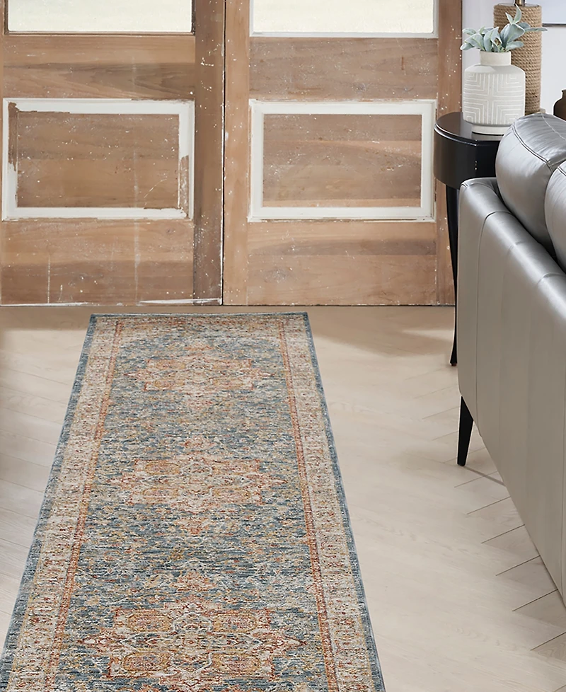 Nourison Home Sahar SHR06 2'3x10'2 Runner Area Rug