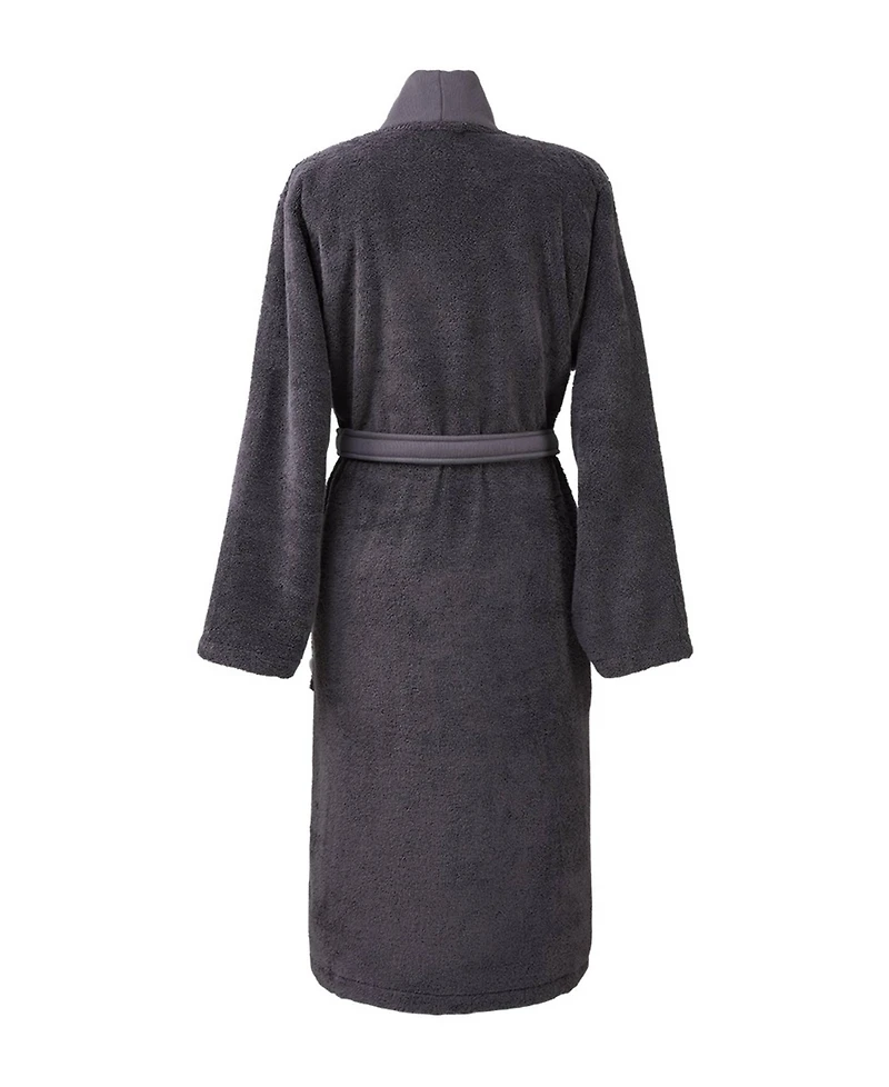 Boss Home Plain Kimono Cotton Men's Bathrobe