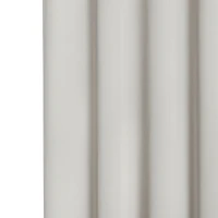 Kate Aurora Hotel Living 2 Pack 100% Blackout Grommet Top Ivory Beige Curtain Panels