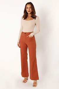 Petal and Pup Womens Nico Wide Leg Pants