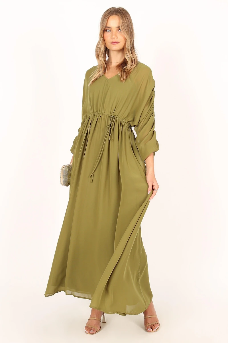 Petal and Pup Women's Ramona Long Sleeve Maxi Dress