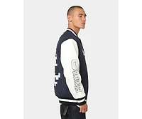 The Anti Order Mens Dead Pixel Leather Varsity Jacket