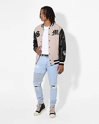 Men's Index Distressed Biker Jeans