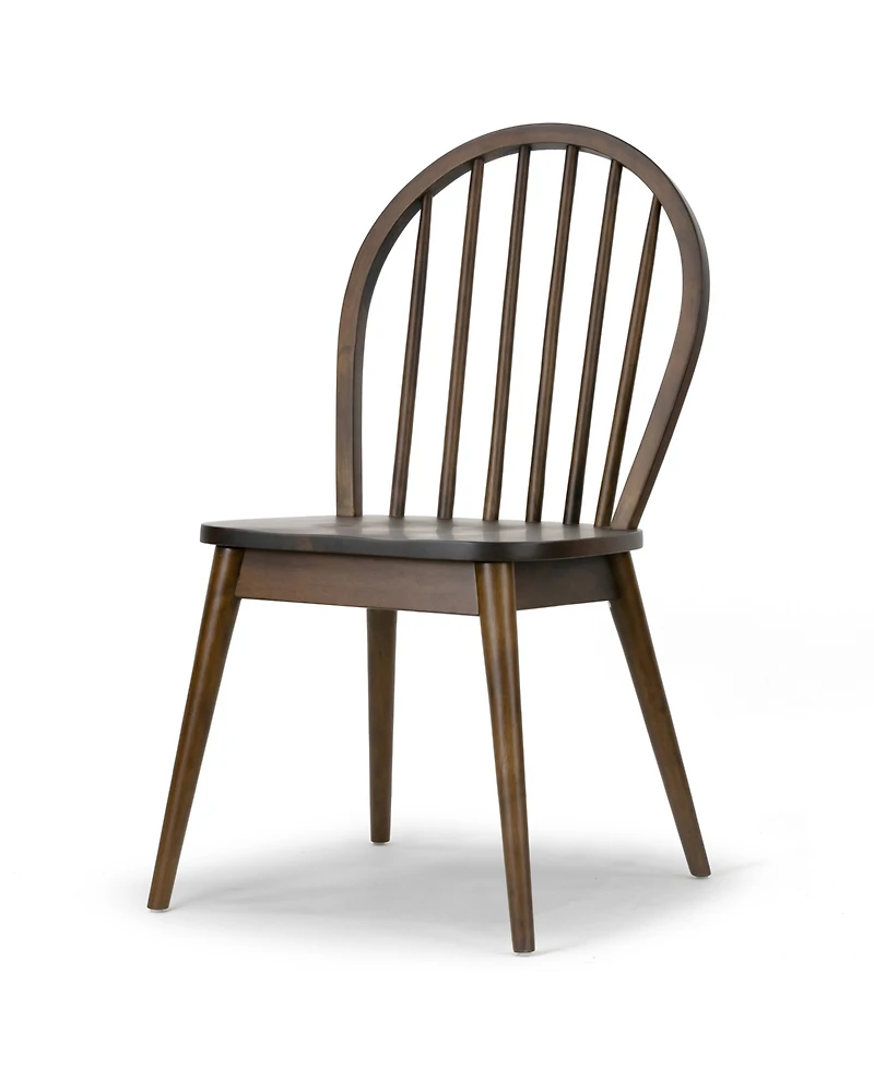 Glamour Home 36.22" Astra Rubberwood Dining Chair