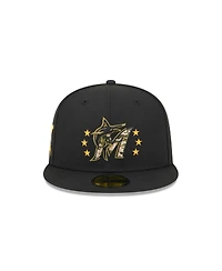 New Era Men's Black Miami Marlins 2024 Armed Forces Day On-Field 59FIFTY Fitted Hat