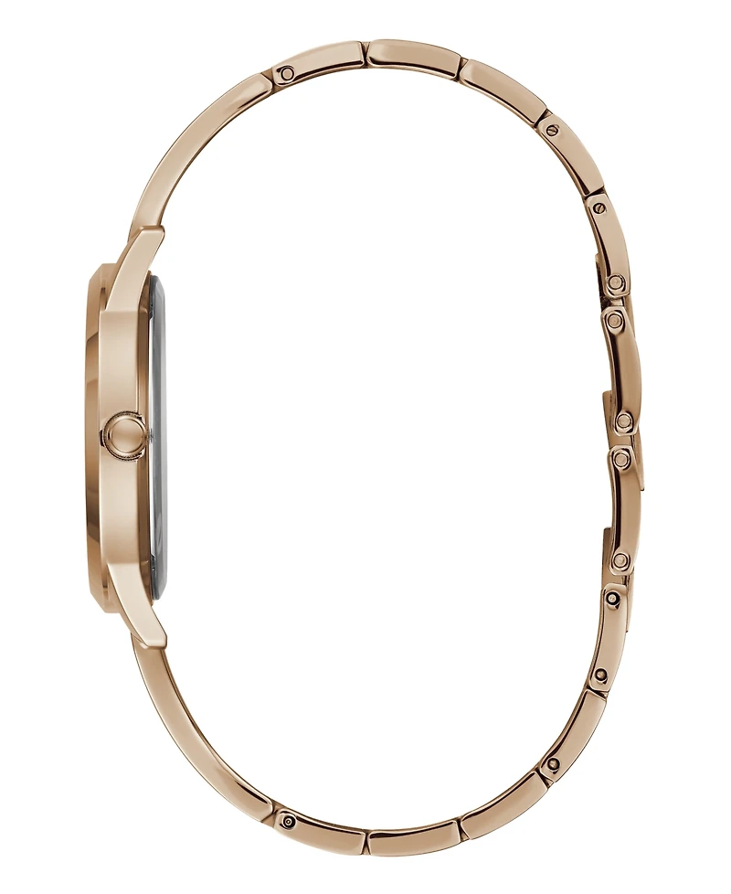 Guess Women's Analog Rose Gold Tone Stainless Steel Watch 34 mm