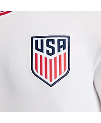 Nike Men's White Usmnt 2024 Home Replica Long Sleeve Jersey