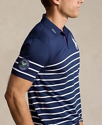 Polo Ralph Lauren Men's Wimbledon 2024 Striped Polo Shirt