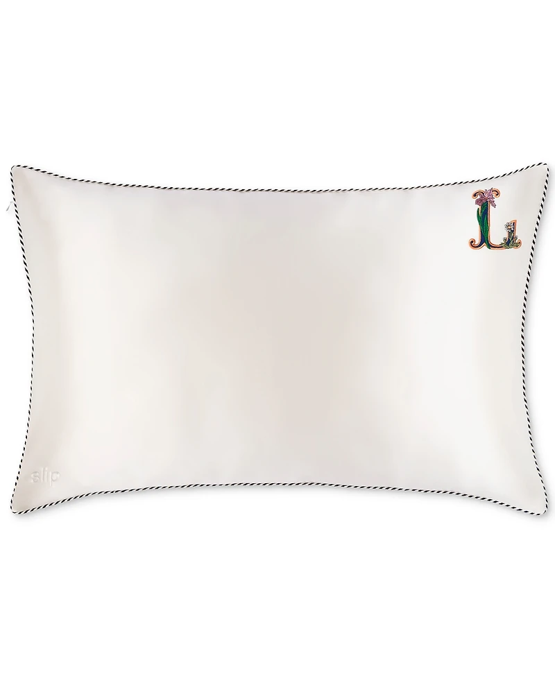 Slip Pure Silk Initial Collection Queen Pillowcase