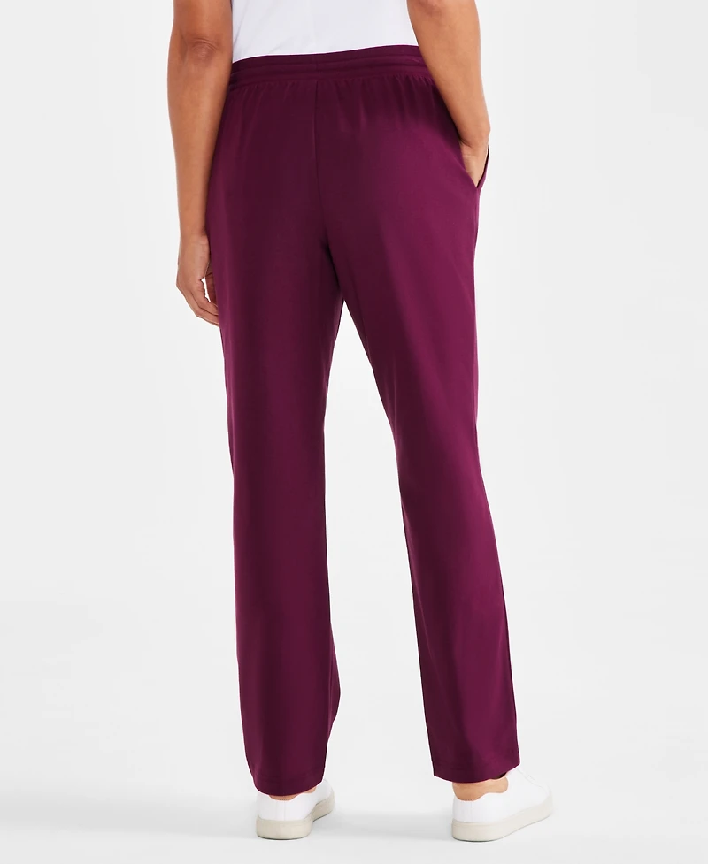 Style & Co Women's Mid-Rise Drawstring-Waist Sweatpants, Created for Macy's