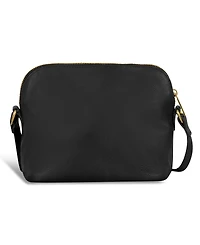 Champs Leather Top-Zip Shoulder Bag