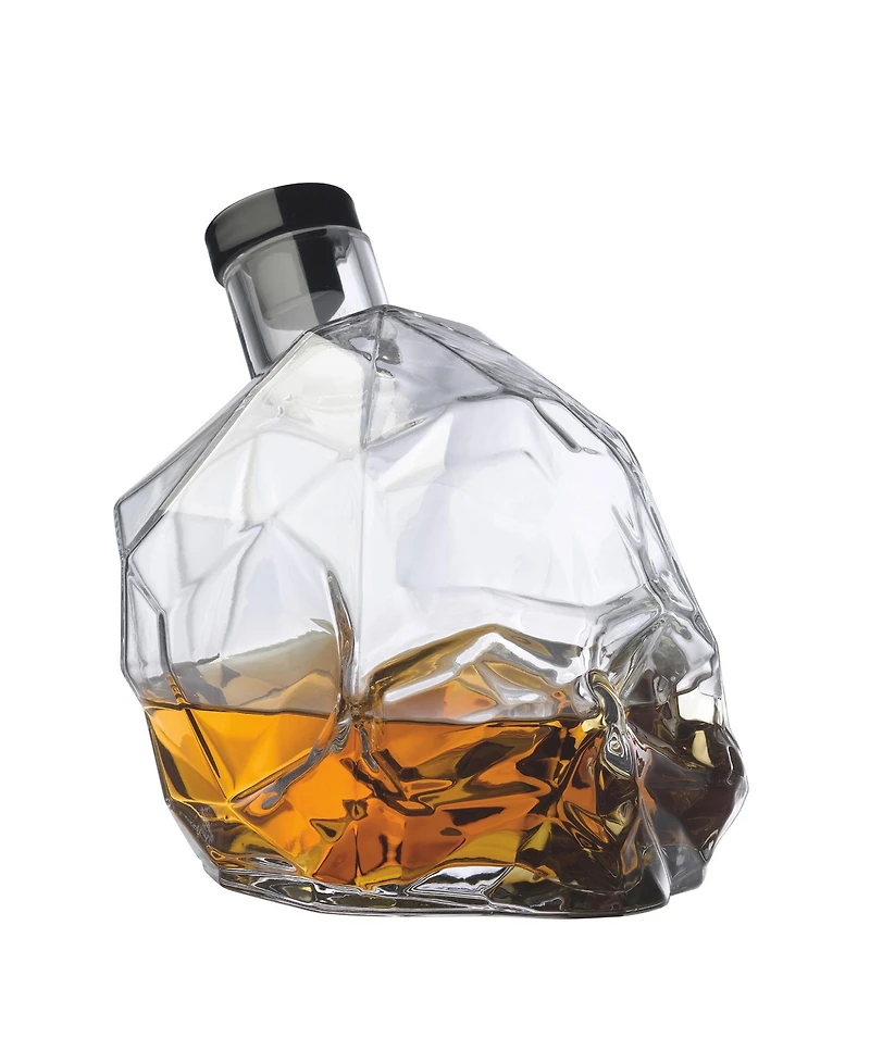 Nude Glass Memento Mori Whisky Bottle