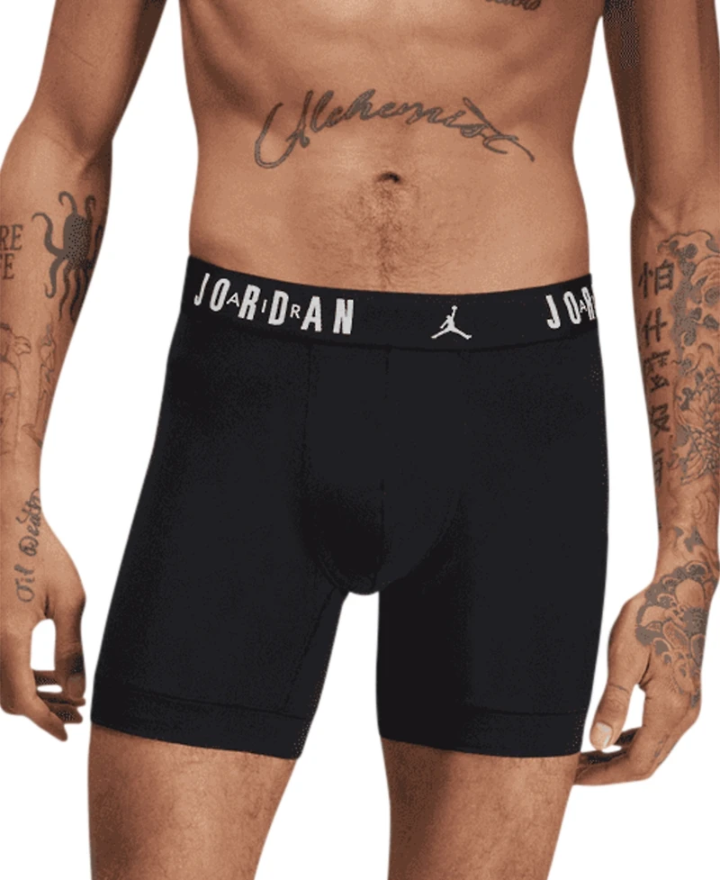 Jordan Men's 3-Pack Cotton Flight Jersey Boxer Briefs