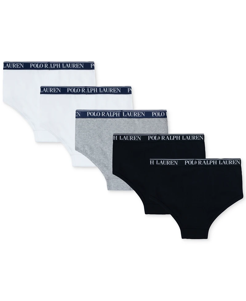 Polo Ralph Lauren Big Boys Stretch Briefs, Pack of 5