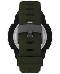 Timex Men's Ufc Rush Digital Green Polyurethane Strap 52mm Round Watch