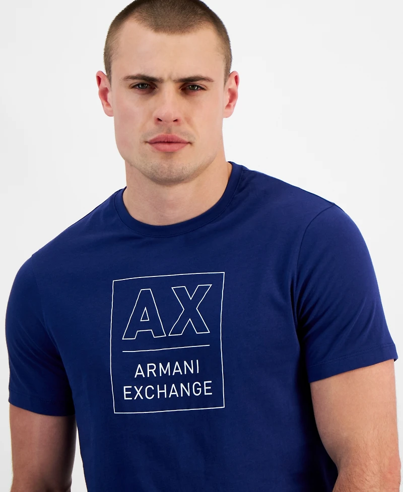A|X Armani Exchange Men's Logo T-Shirt, Created for Macy's