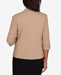 Alfred Dunner Petite Classic Fit Jacket