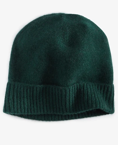Charter Club 100% Cashmere Cuffed Beanie, Created for Macys