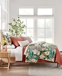 Levtex Bettina Reversible Duvet Cover, Full/Queen