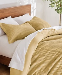 Levtex Cloud Waffle Textured 3-Pc. Comforter Set