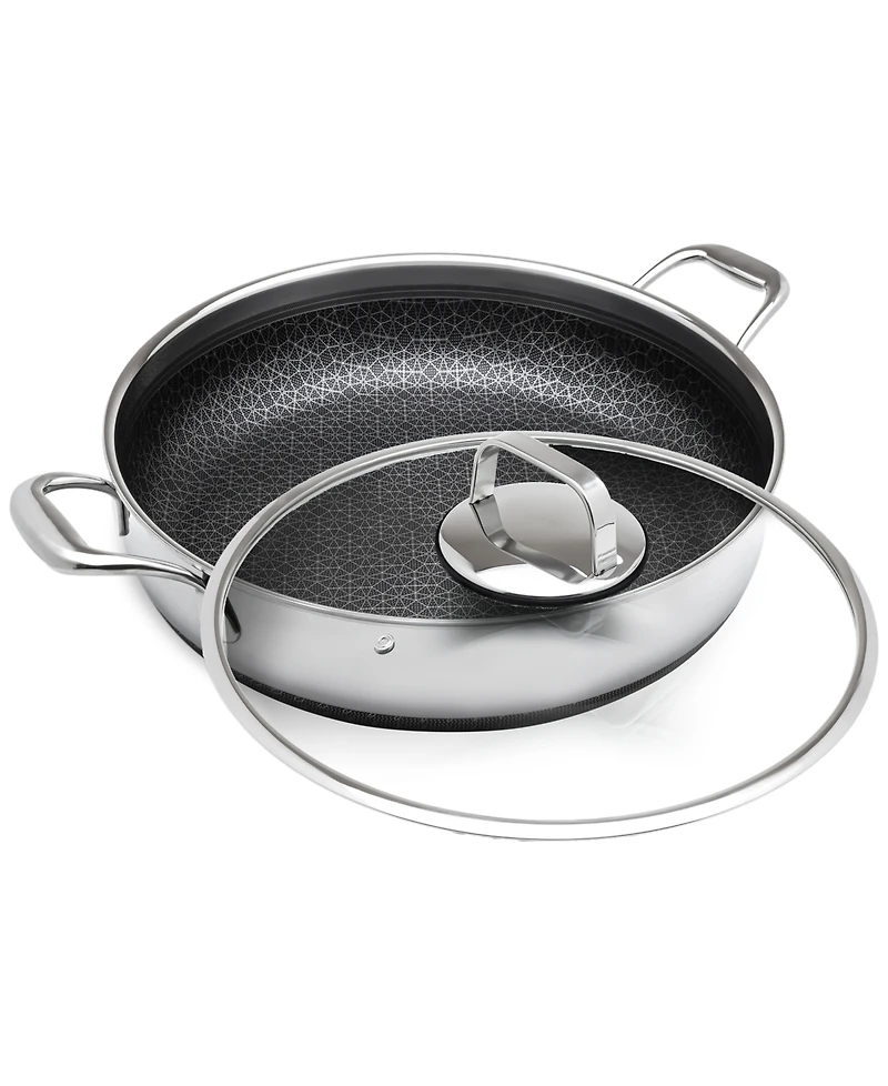 DiamondClad by Livwell 14" Hybrid Nonstick Everything Frying Pan & Lid