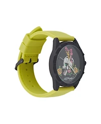 Ed Hardy Women's Quartz Neon Lime Silicone Strap Watch 40mm