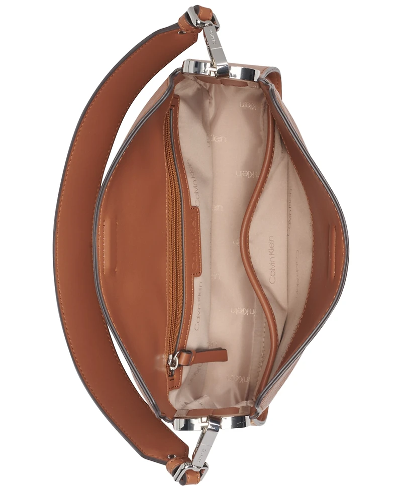 Calvin Klein Fay Demi Shoulder with Magnetic Top Closure