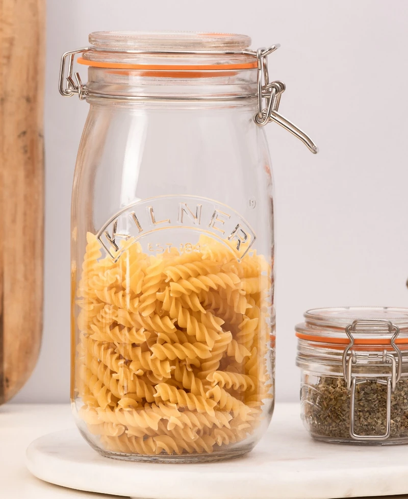 Kilner Set of 3 Round Clip Top Jars