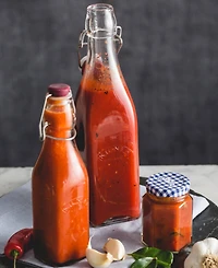 Kilner Set of Square Clip Top Bottles