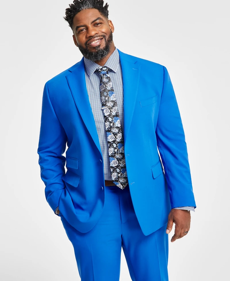 Tayion Collection Men's Classic-Fit Solid Suit Separate Jacket