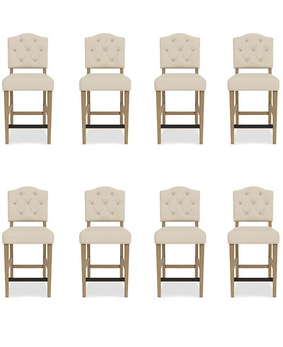 Jesilyn 8pc Counter Height Chair Set