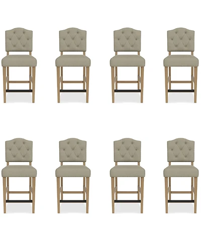 Jesilyn 8pc Counter Height Chair Set