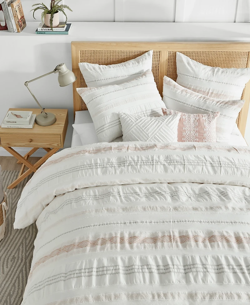 Levtex Pickford Tribal Stripe 3-Pc. Comforter Set, Full/Queen