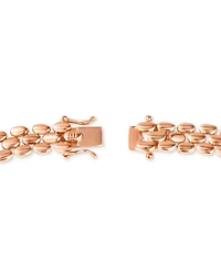 Le Vian Chocolate Diamond & Vanilla Diamond Cluster 17" Collar Necklace (6-1/4 ct. t.w.) in 14k Rose Gold