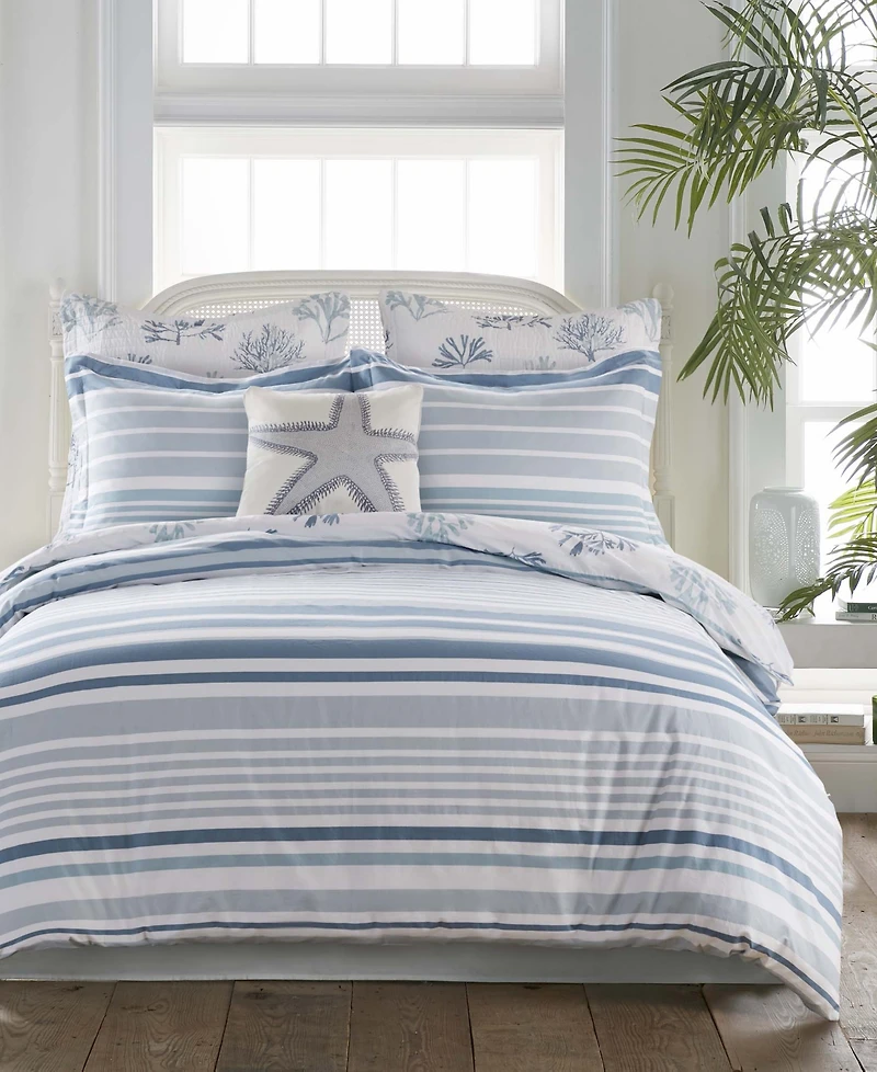 Levtex Truro Reversible 3-Pc. Comforter Set, Full/Queen